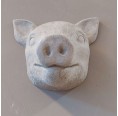 Pig Head Paper mache » Blumenfisch