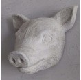 Papier-Mâché Pig Head » Blumenfisch