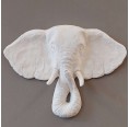 Paper mache Elephant head » Blumenfisch
