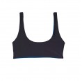 Eco-friendly Bikini Top Blue/Black ECONYL® » earlyfish