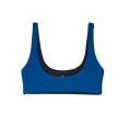 earlyfish Reversible Bikini Top Blue/Black ECONYL®
