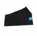 Unisex arm warmers, black organic cotton | bingabonga