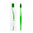 Vegan organic toothbrush of bioplastic green | BioBrush Berlin