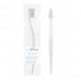 Vegan organic toothbrush of bioplastic white BioBrush Berlin