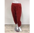 Organic Cotton Corduroy Trousers Red | bloomers