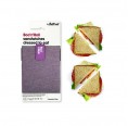 Boc’n’Roll Eco Sandwich Wrap Cotton Purple