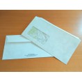 Direct recycled Envelopes 110 x 220 mm with window & seal