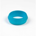 Bangle ART Turquoise handmade from recycled cotton paper » Sundara