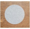 Iron-on Round Patches Grey - Organic Cotton » Ulalue