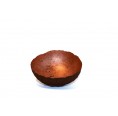 Plum/Copper Recycled Cotton Paper Mache Bowl » Sundara