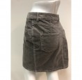Classic Organic Cord Skirt, grey by bloomers