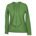 Women Crape Jacket “Rosa” from Merino Wool - Apple | Reiff