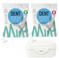 DENTTABS Teeth Cleaning Tablets Mint in bioplastic box
