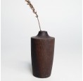 Solid Oak Wood Vase Artefact #3