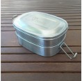 Double Feeder Lunchbox - Stainless Steel | Made Sustained