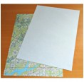 Direct recycled Printing Paper A4 of recycled maps