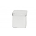Square Tin Box 57x57x60 mm, food-safe storage jar | Tindobo