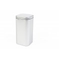 Eco food storage container of tinplate with clamping cover | Tindobo