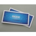 Christmas Card blue in modern Design set of 10 | eco-cards