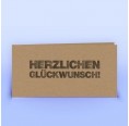 Natural Paper Greeting Card, German-language » eco cards
