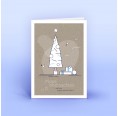 Christmas Card Modern Christmas Tree » eco cards