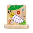 EverEarth Stacking Puzzle – from caterpillar to butterfly
