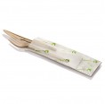 Eco Disposable naturesse® Cutlery Set Beige | Pacovis