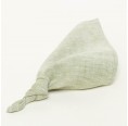 Organic Linen Handkerchief Green » nahtur-design