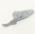 Organic Linen Handkerchief Grey » nahtur-design