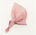 Organic Linen Handkerchief Red » nahtur-design