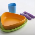 eKeat – Children’s Dinnerware Set of Bioplastic | ekoala