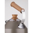 Electric kettle LIGNUM PREZIOSO with cherry wood handle| Ottoni Fabbrica