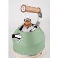 Ottoni Fabbrica Electric kettle LIGNUM PRIMAVERA green