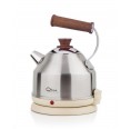 Electric Kettle “Lignum Satinato" stainless steel & mahogany