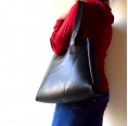 Vegan leather handbag  'Rocklane' upcycled bag | Ecowings