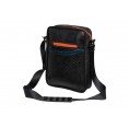 Robby Sling Bag upcycled laptop bag orange | Ecowings