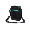 Robby Sling Bag upcycled laptop bag turquoise| Ecowings