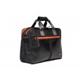 Upcycled Laptop Bag Elegant Eagle Orange » ecowings
