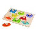 EverEarth Shape and Colour Sorting Puzzle - FSC® wood
