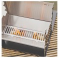 Fennek Grill on the go made of stainless steel
