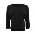 Batwing Sleeve Shirt, black, of Organic Cotton | billbillundbill