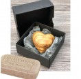 Gift Set 'heartily' Olive Soap Apricot & Worry Stone Heart » D.O.M. 