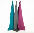 Eco-friendly Linen Plain Tea Towels Teal & Antracite & Berry » nahtur-design