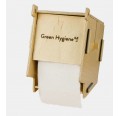 Green Hygiene Loo House - Toilet Paper Holder Birch