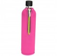 Dora’s Mini Glass Bottle with Neoprene Sleeve pink