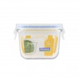 Glasslock Baby Food Container, square, 210 ml