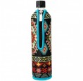 Dora’s Glass Bottle in Neoprene Slipcover “Ethno”