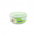Leak-proof Glass Food Storage Containers round 660 ml | Glasslock