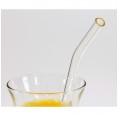 Curved glass drinking straw - cocktail straw | everstraw