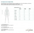 Size Chart (German) in cm: Monstera Print recycled high-waisted Bikini » earlyfish